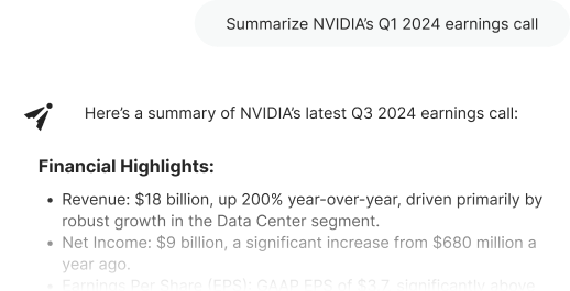 Chat assistant preview